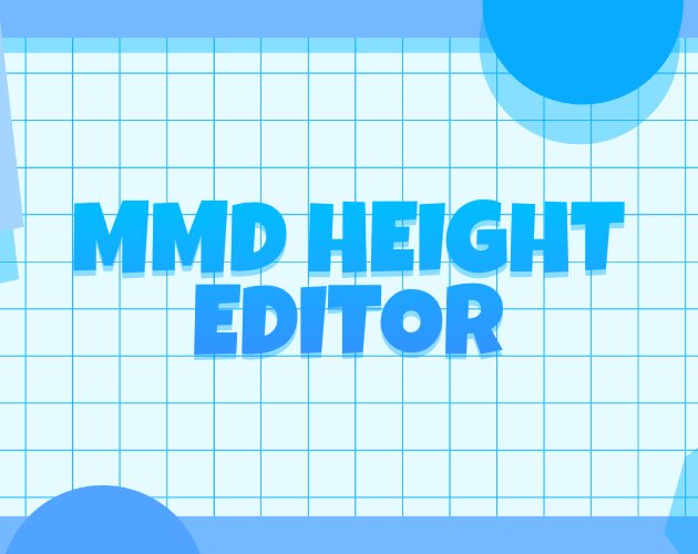 MMD Height Editor cover